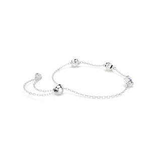 Swarovski Chroma bracelet, Star, White, Rhodium plated 5754185