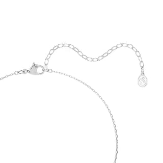 Swarovski Una Angelic pendant, Mixed cuts, Green, Rhodium plated 5757785