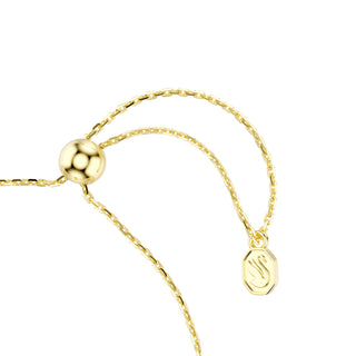 Swarovski Sublima bracelet, Round cut, Star, Multicolored, 18K gold finish 5760559