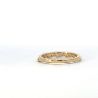 10K Yellow Gold 0.27cttw Diamond Wedding Band
