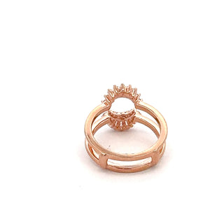 14K White, Yellow or Rose Gold 0.50cttw Diamond Ring