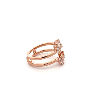 14K White, Yellow or Rose Gold 0.50cttw Diamond Ring