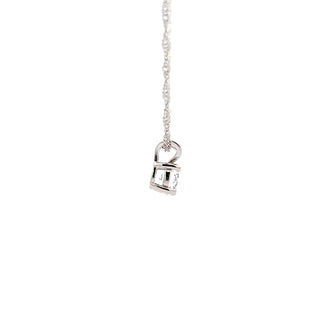 925 Silver Cubic Zirconia Necklace 18"