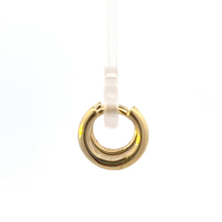 10K Yellow Gold Huggie Earrings