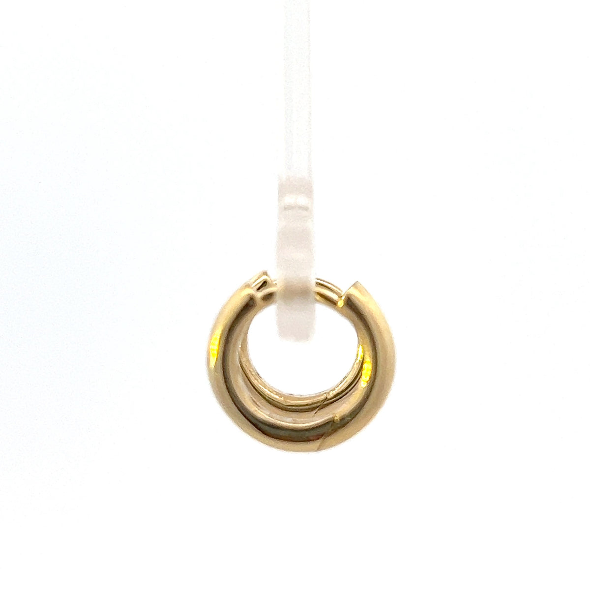 10K Yellow Gold Huggie Earrings