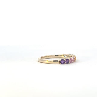 10K Yellow Gold Gemstones Ring