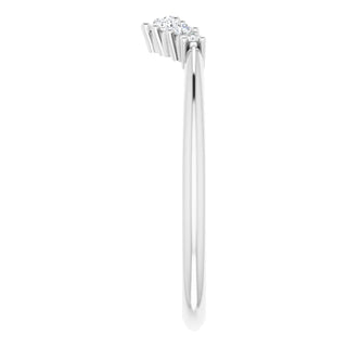 14K White, Yellow or Rose Gold 0.33cttw Diamond Ring