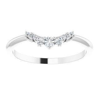 14K White, Yellow or Rose Gold 0.20cttw Diamond Ring