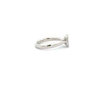 10k White Gold 0.73cttw Diamond Ring