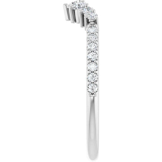 14K White, Yellow or Rose Gold 0.33cttw Diamond Ring