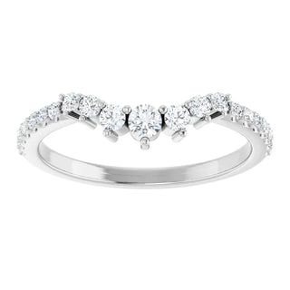 14K White, Yellow or Rose Gold 0.33cttw Diamond Ring