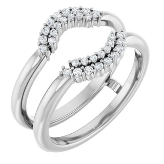 14K White, Yellow or Rose Gold 0.20cttw Diamond Ring