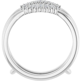 14K White, Yellow or Rose Gold 0.20cttw Diamond Ring