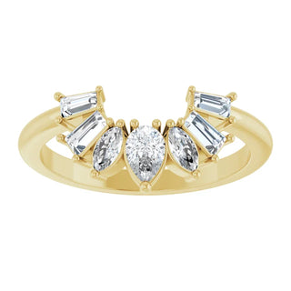 14K White, Yellow or Rose Gold 0.50cttw Diamond Ring