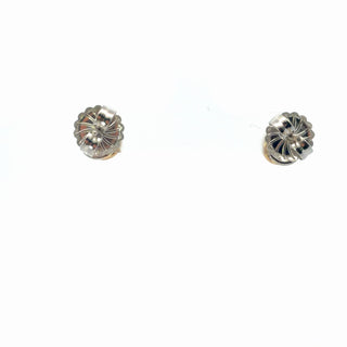 Lab Grown Two-Tone Diamond Trinity Stud Earrings