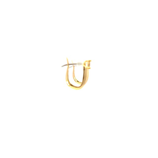 Lab Grown Diamond Solitaire Hoop Earrings
