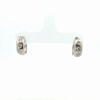 Lab Grown Diamond Huggie Hoop Earrings