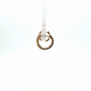 Sterling Silver Lab Grown Diamond Double Row Claw Set Hoop Earrings
