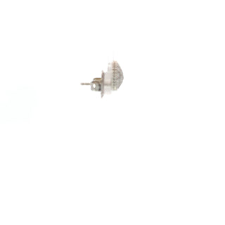 Lab Grown Diamond Round Pave Stud Earrings