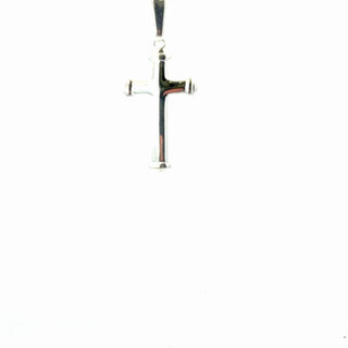 925 Sterling Silver 23mm x 13mm Cross Pendant