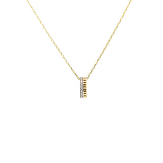 10KT Lab Grown Diamond Iconic Circle Pendant
