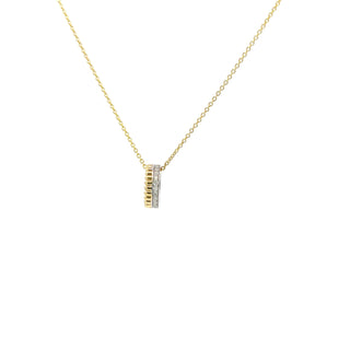10KT Lab Grown Diamond Iconic Circle Pendant