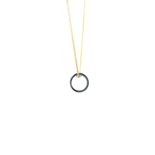 10KT Lab Grown Diamond Iconic Circle Pendant