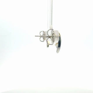 Lab Grown Diamond Arched Pave Earrings
