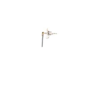 Lab Grown Diamond Rectangular Shaped Drop Earrings