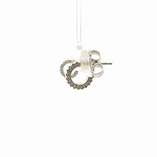 Lab Grown Diamond Fluted Huggies Earrings