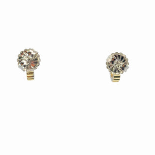 Lab Grown Diamond Fluted Huggies Earrings