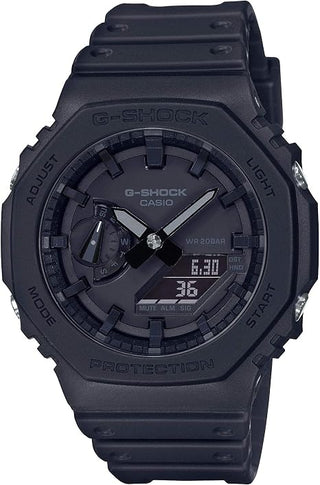 G-Shock GA-2100-1A1 Retro-Style Ana-Digi with Carbon Core Guard