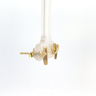 10K Yellow Gold Stud Earrings