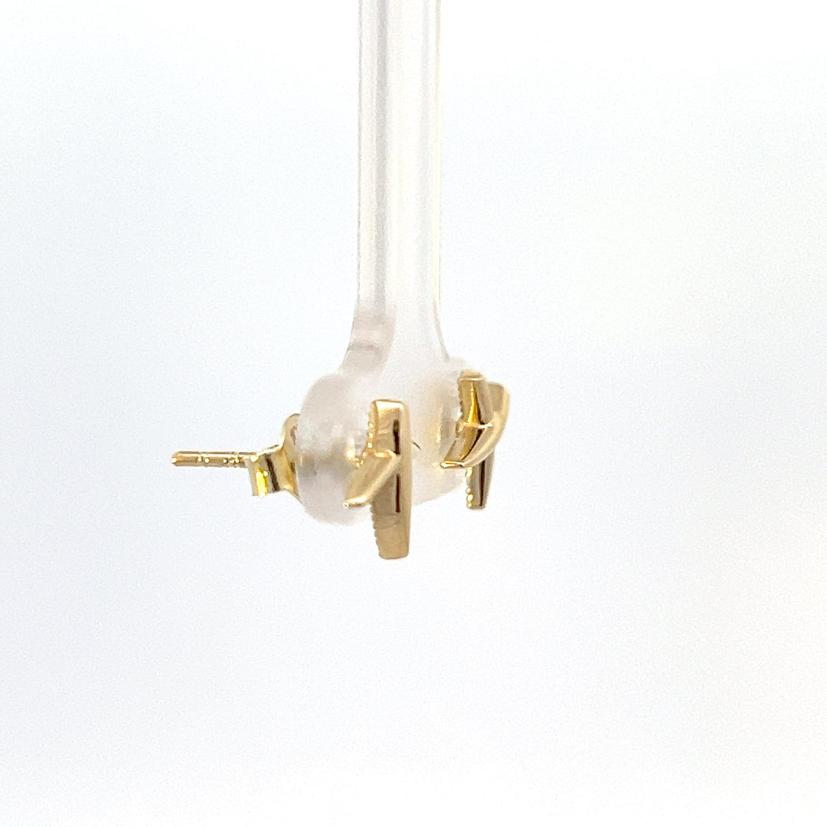 10K Yellow Gold Stud Earrings