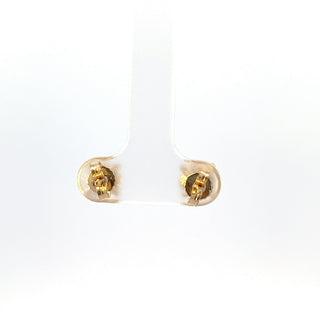 Aretes de oro amarillo de 14 quilates con diamantes cultivados en laboratorio de 1,05 quilates