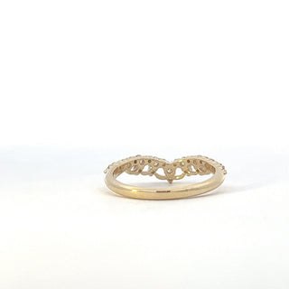 10K Yellow Gold 0.30cttw Diamond Wedding Band