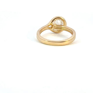 14K Yellow Gold 1.50ct Lab Grown Diamond Ring