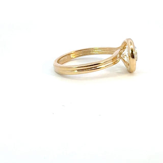 14K Yellow Gold 1.50ct Lab Grown Diamond Ring