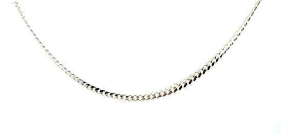 925 Sterling Silver 5mm Curb  Chain