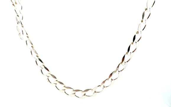 925 Sterling Silver 8.8mm Curb Chain