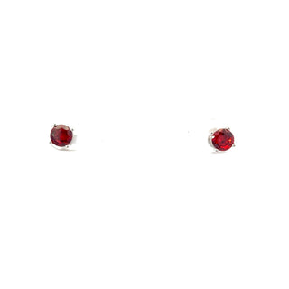 925 Silver Gemstone Earring with Butterfly Backs