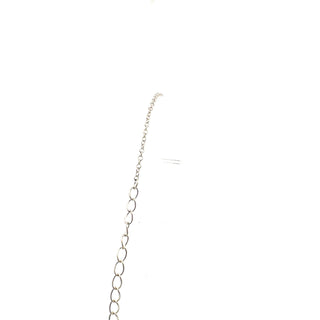 925 Sterling Silver Cubic Zirconia Infinity Link Bracelet  -  6.5-8.5 Inches
