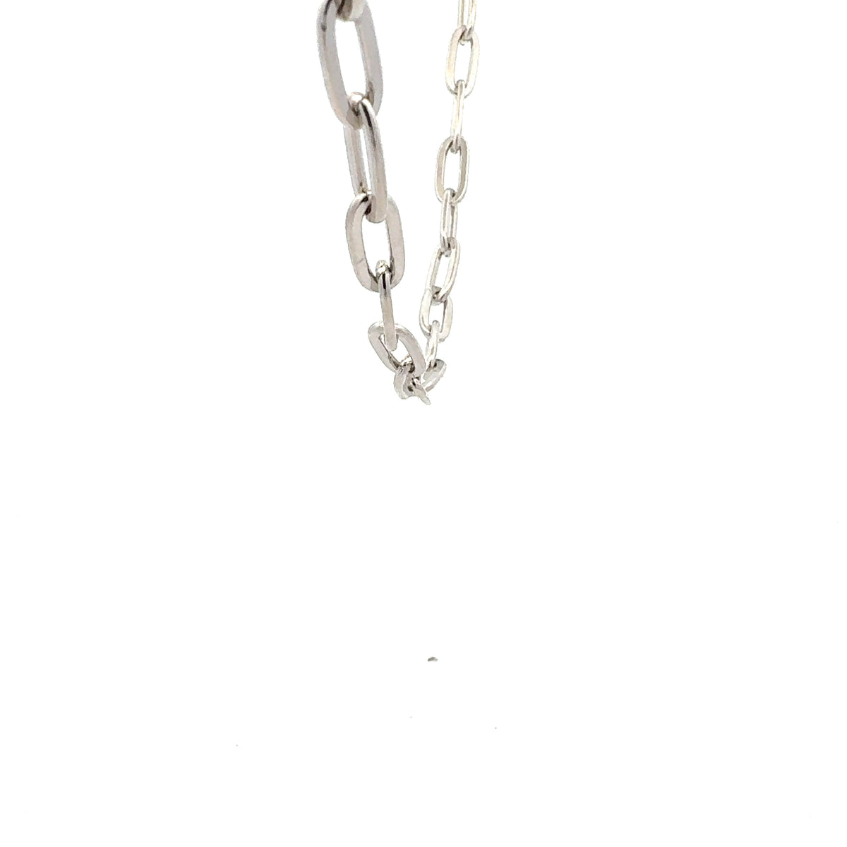 925 Sterling Silver 5.6mm 20&quot; Paperclip Link Chain