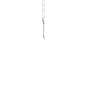 925 Sterling Silver 16-18" Cubic Zirconia Chain