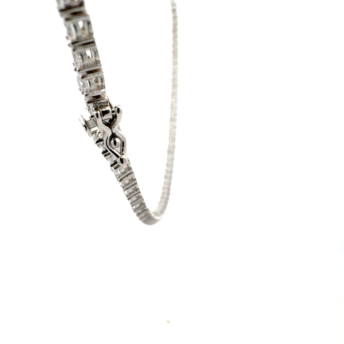 925 Sterling Silver 18&quot; 3mm Cubic Zirconia Chain