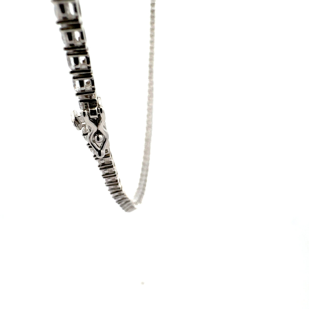 925 Sterling Silver 16&quot; 3mm Cubic Zirconia Chain