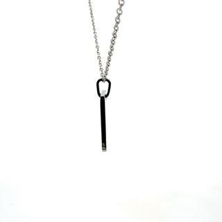 Stainless Steel 22x20mm Engravable Dog Tag Pendant - 18"