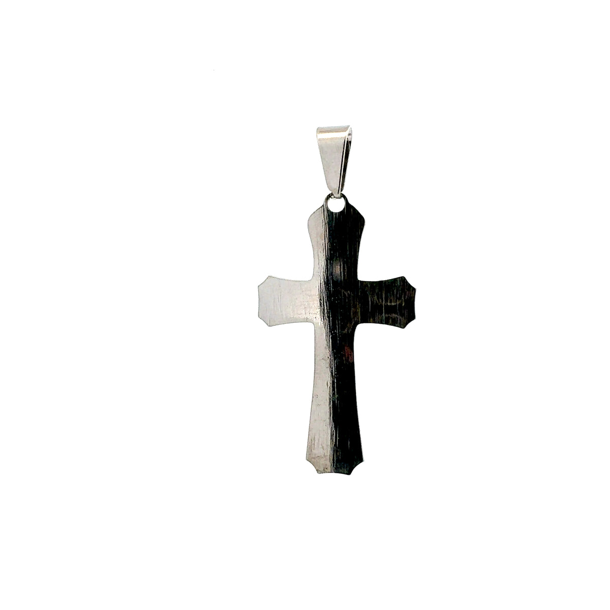 Stainless Steel 50X27mm Cross Pendant