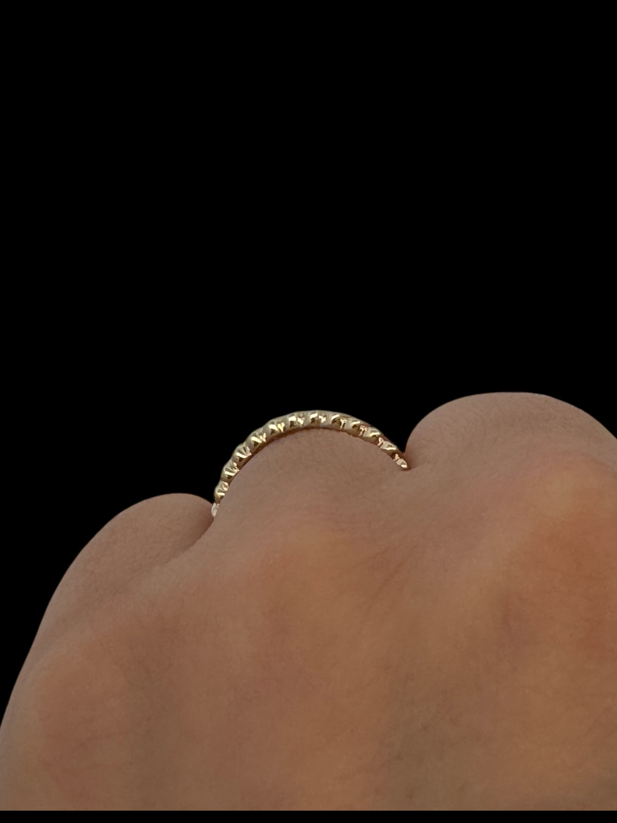 10K Yellow Gold 0.20cttw Diamond Ring