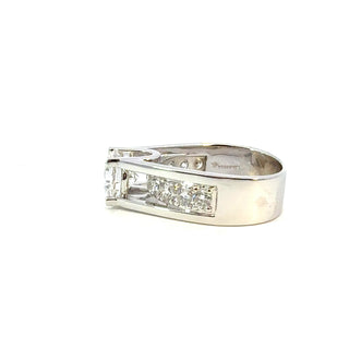 14K White Gold 2.85cttw Lab Grown Diamond Engagement Ring